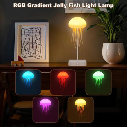 Rotating Voice Controlled Jellyfish Ambient Light