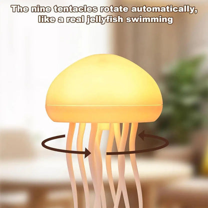 Rotating Voice Controlled Jellyfish Ambient Light